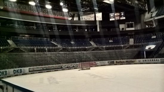 Eiszeit in der Arena am Ostbahnhof