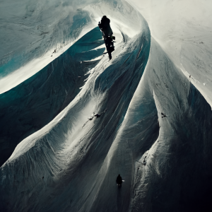 Snowboard-Futuristic-Retro-Hike